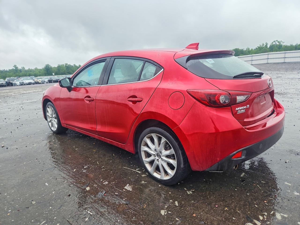 2015 Mazda 3 Grand Touring Red vin: JM1BM1M35F1219479