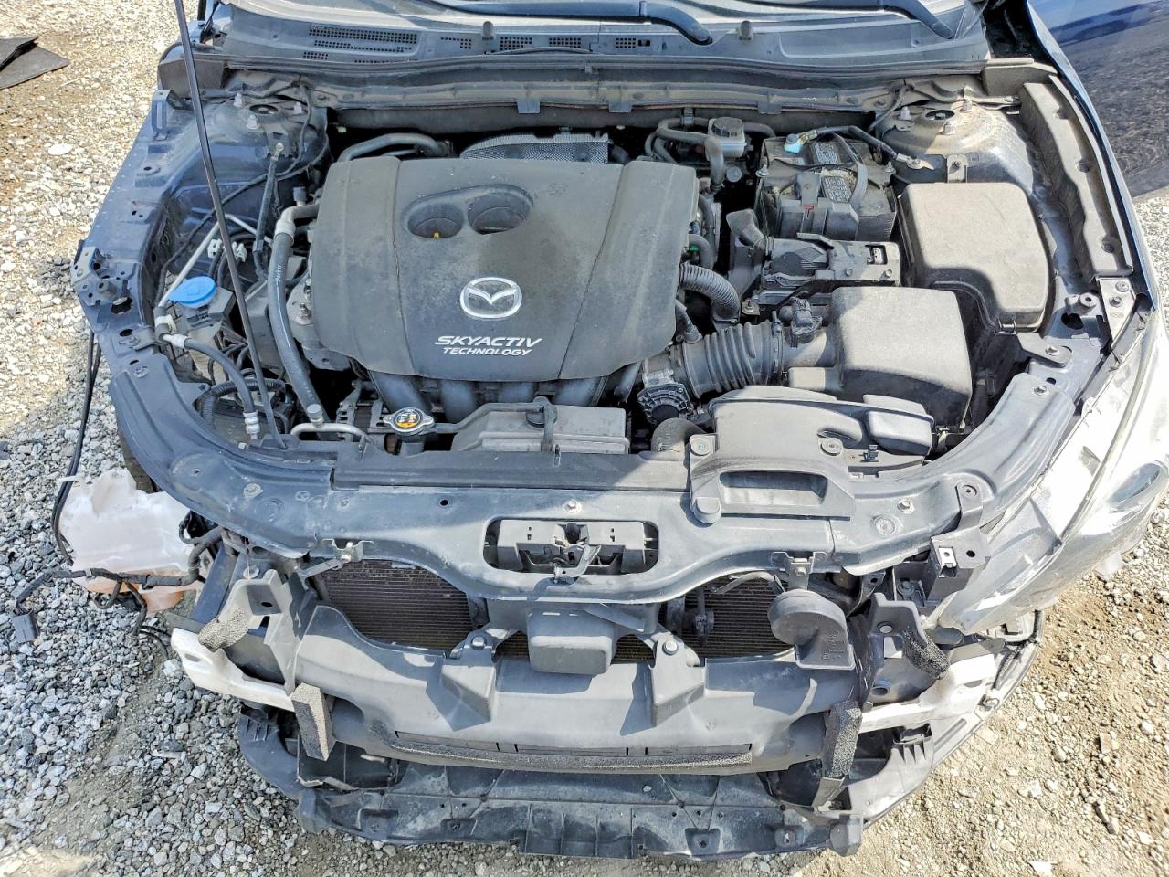 2015 Mazda 3 Grand Touring Синий vin: JM1BM1M37F1247980