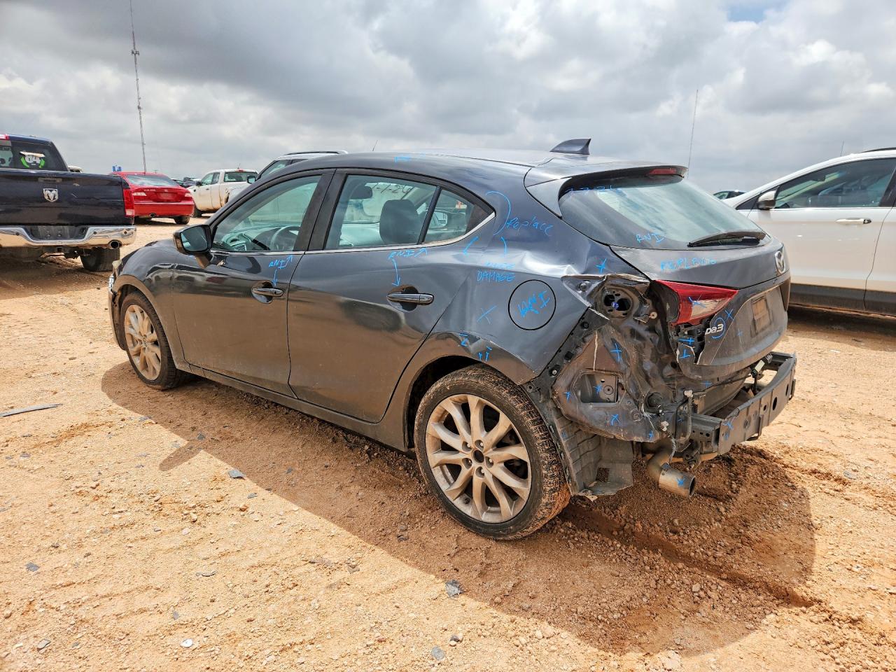 2015 Mazda 3 Grand Touring Charcoal vin: JM1BM1M38F1249284