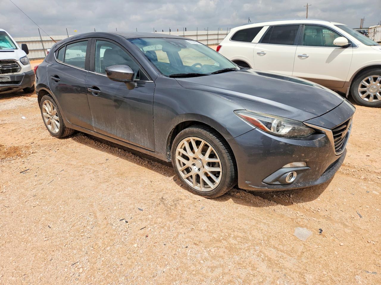 2015 Mazda 3 Grand Touring Charcoal vin: JM1BM1M38F1249284