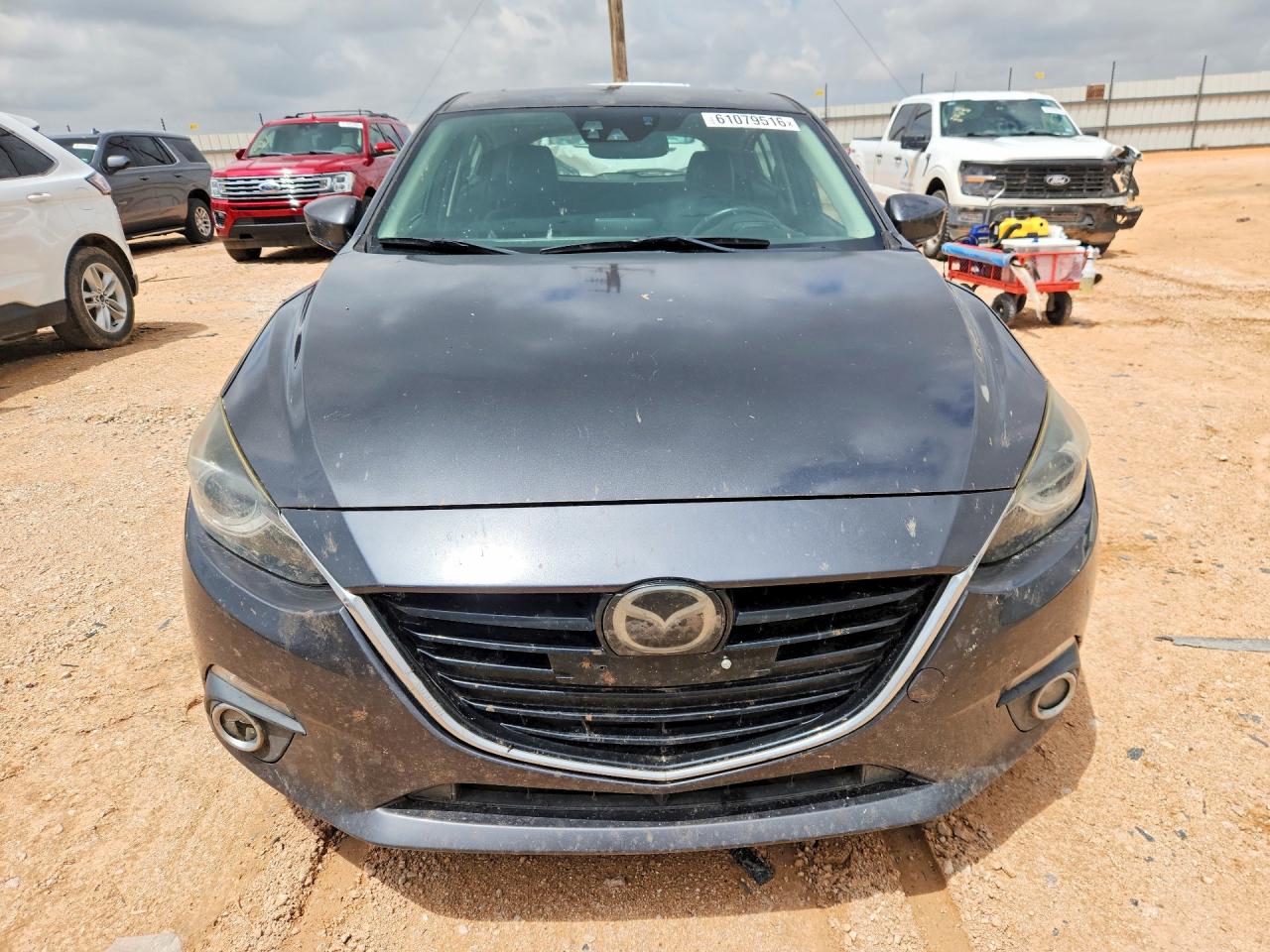 2015 Mazda 3 Grand Touring Charcoal vin: JM1BM1M38F1249284
