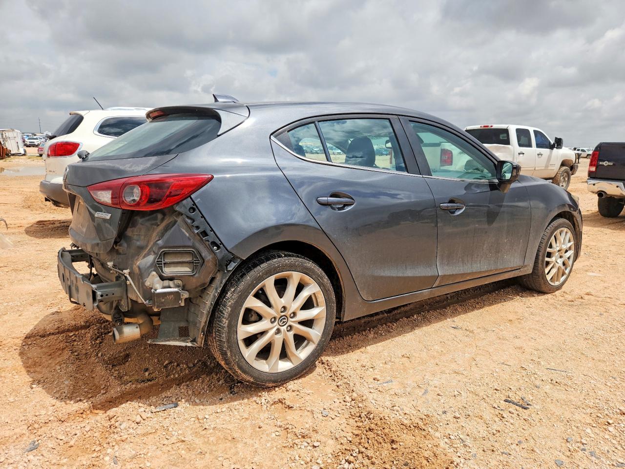2015 Mazda 3 Grand Touring Charcoal vin: JM1BM1M38F1249284