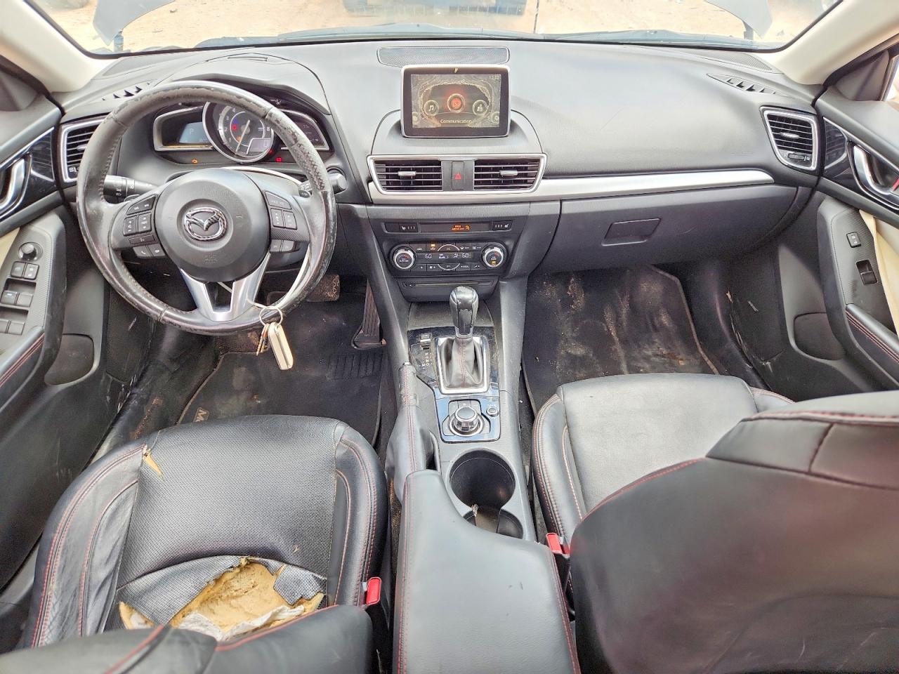 2015 Mazda 3 Grand Touring Charcoal vin: JM1BM1M38F1249284