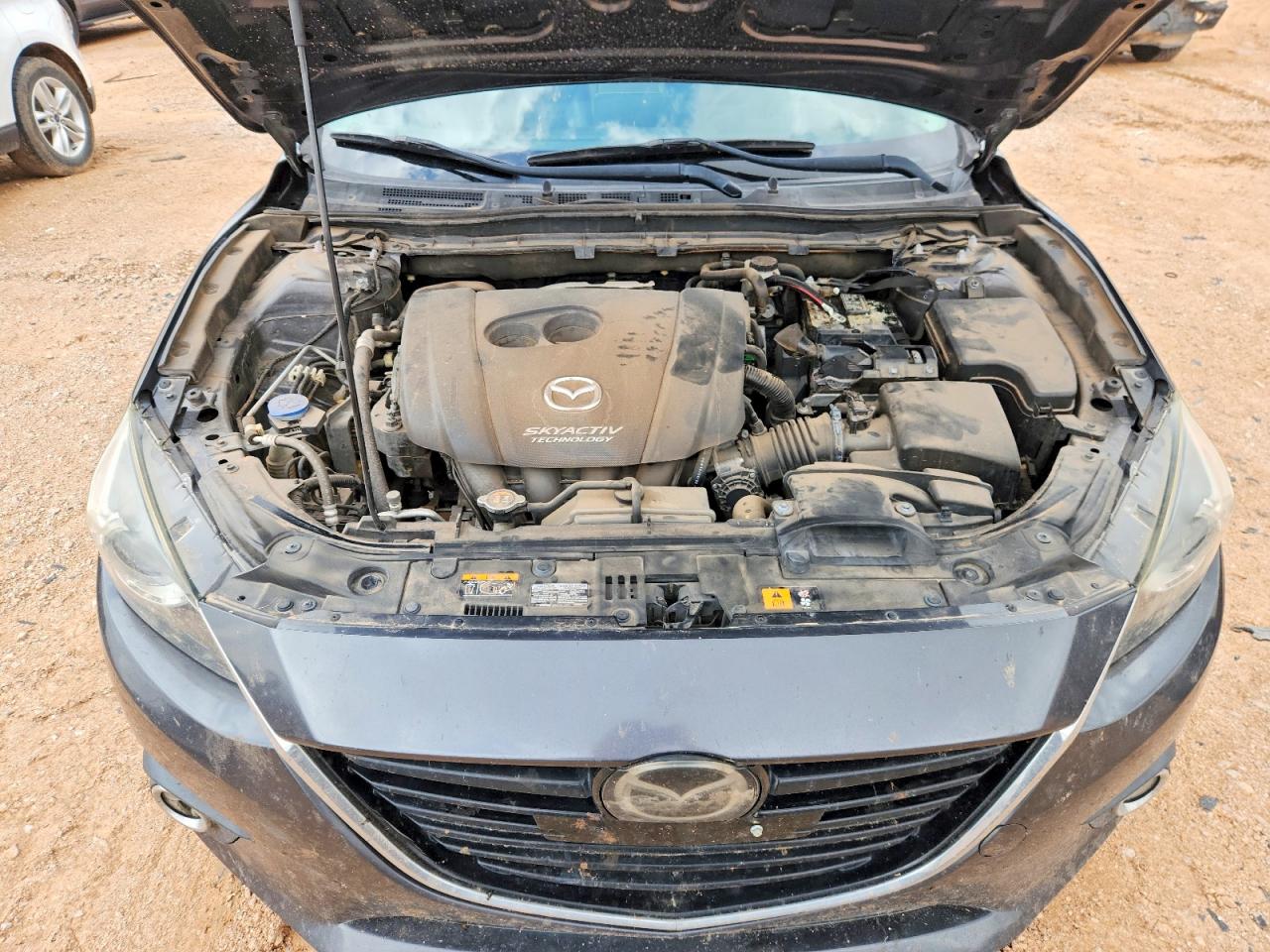 2015 Mazda 3 Grand Touring Charcoal vin: JM1BM1M38F1249284