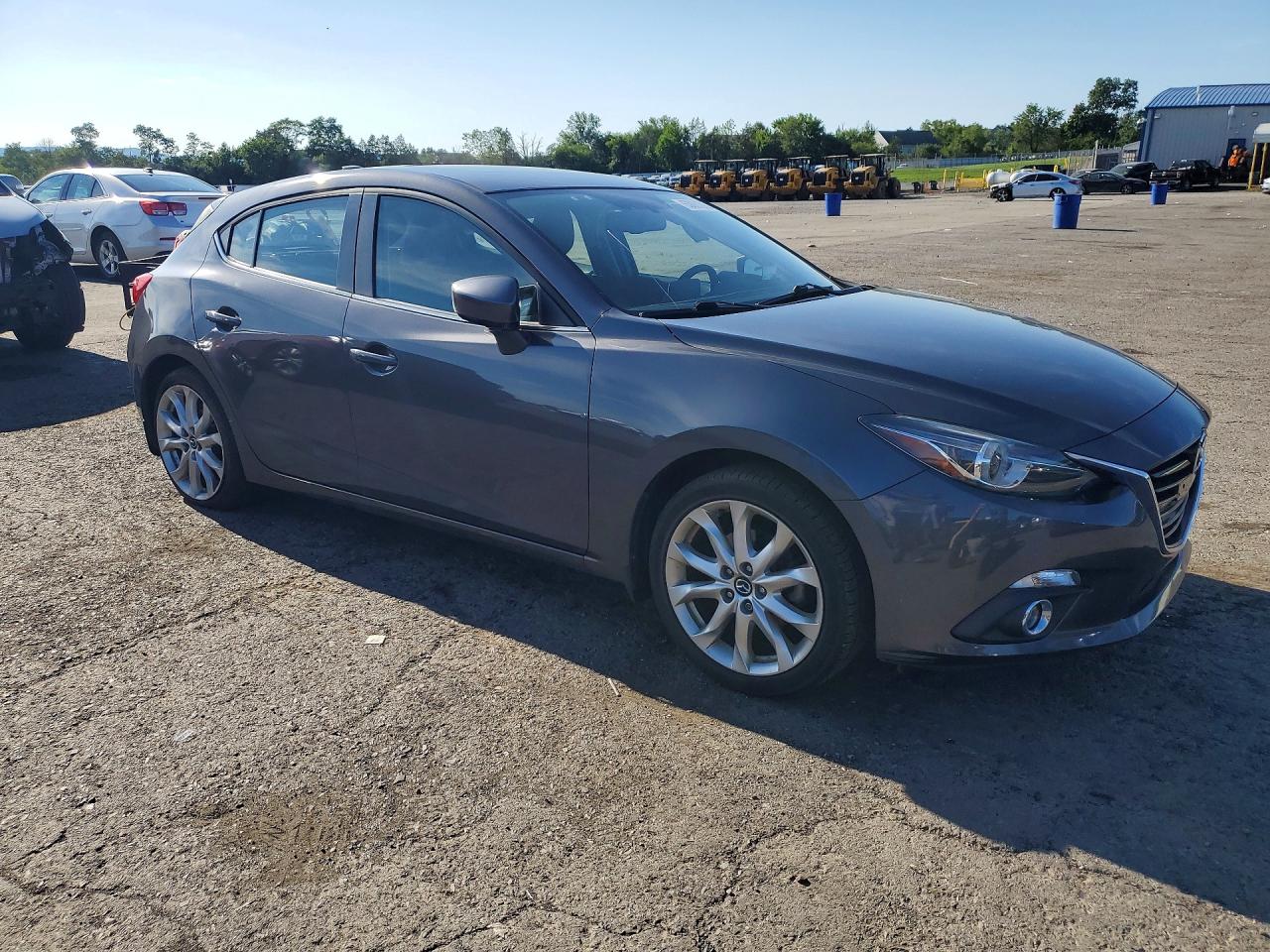 2014 Mazda 3 Grand Touring Угольный vin: JM1BM1M39E1144218