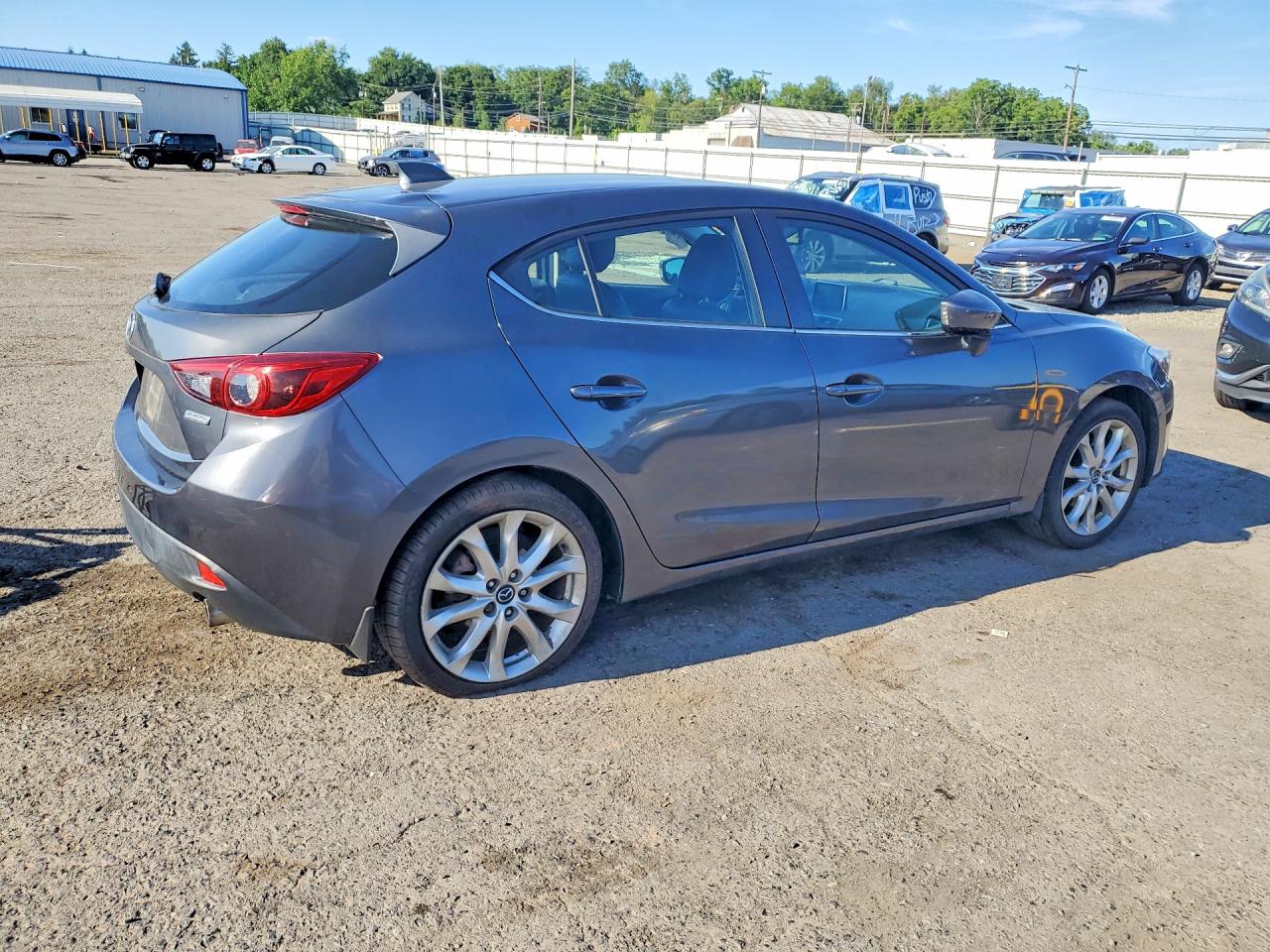 2014 Mazda 3 Grand Touring Угольный vin: JM1BM1M39E1144218
