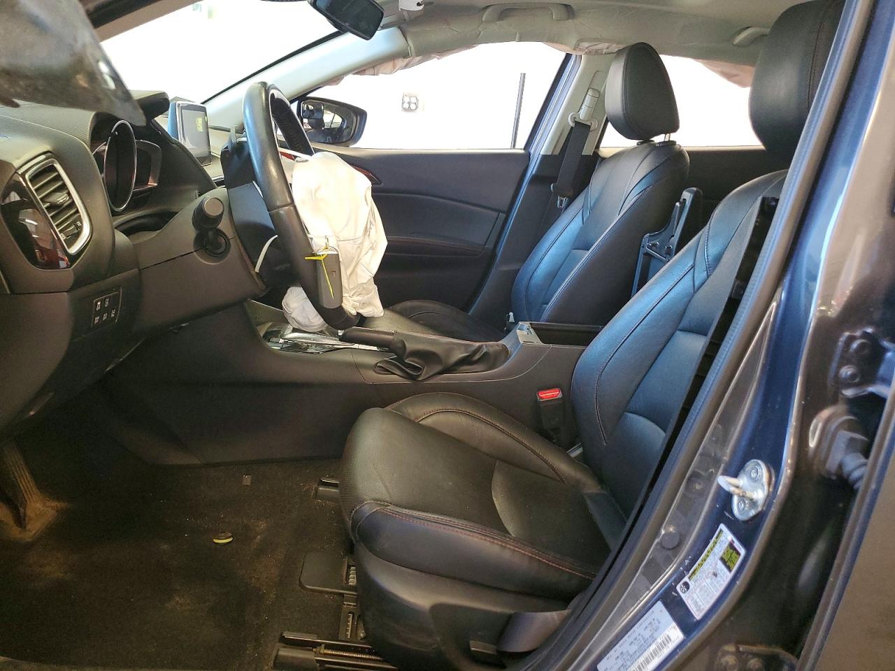 2014 Mazda 3 Grand Touring Gray vin: JM1BM1M39E1194407