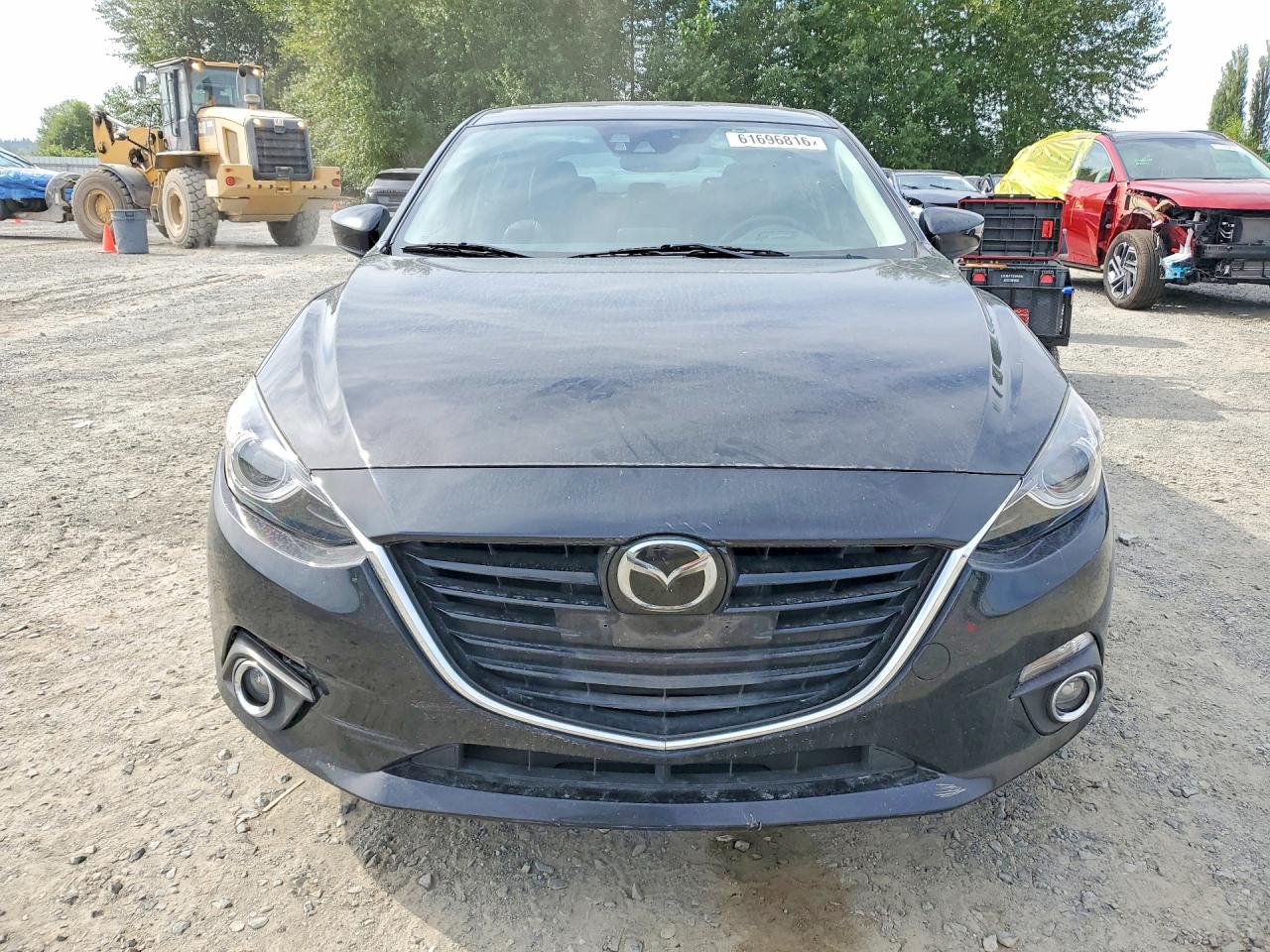 2015 Mazda 3 Grand Touring Black vin: JM1BM1M39F1233711
