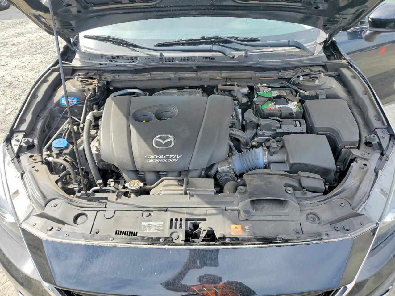 2015 Mazda 3 Grand Touring Black vin: JM1BM1M39F1233711