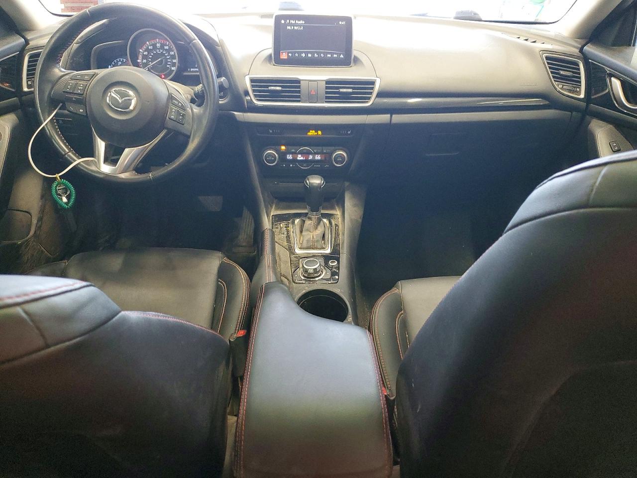 2015 Mazda 3 Grand Touring Blue vin: JM1BM1M70F1242414