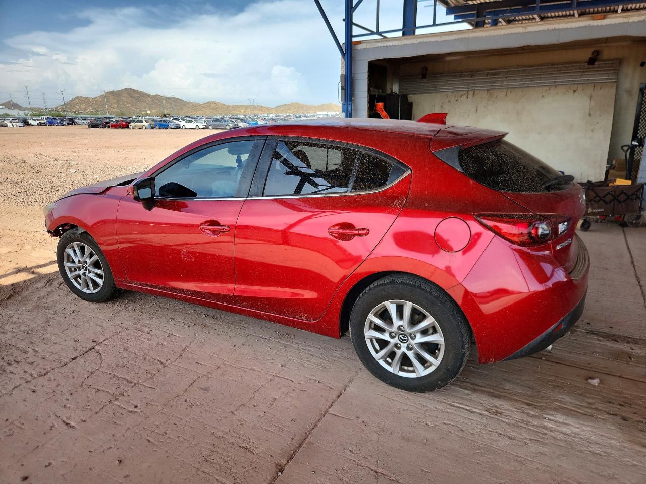 2014 Mazda 3 Grand Touring Red vin: JM1BM1M71E1203104