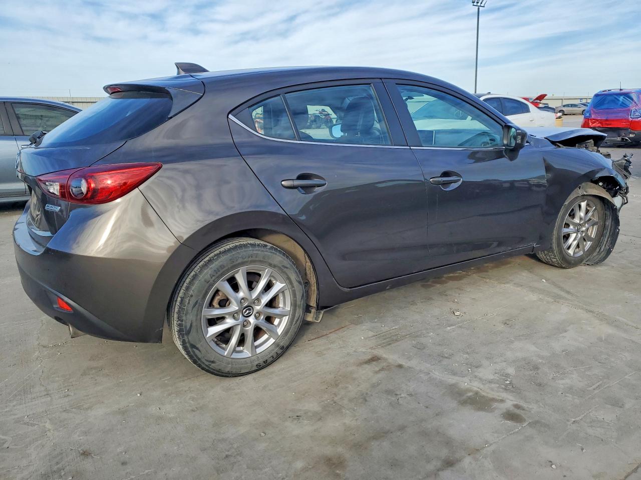 2014 Mazda 3 Grand Touring Brown vin: JM1BM1M71E1217245
