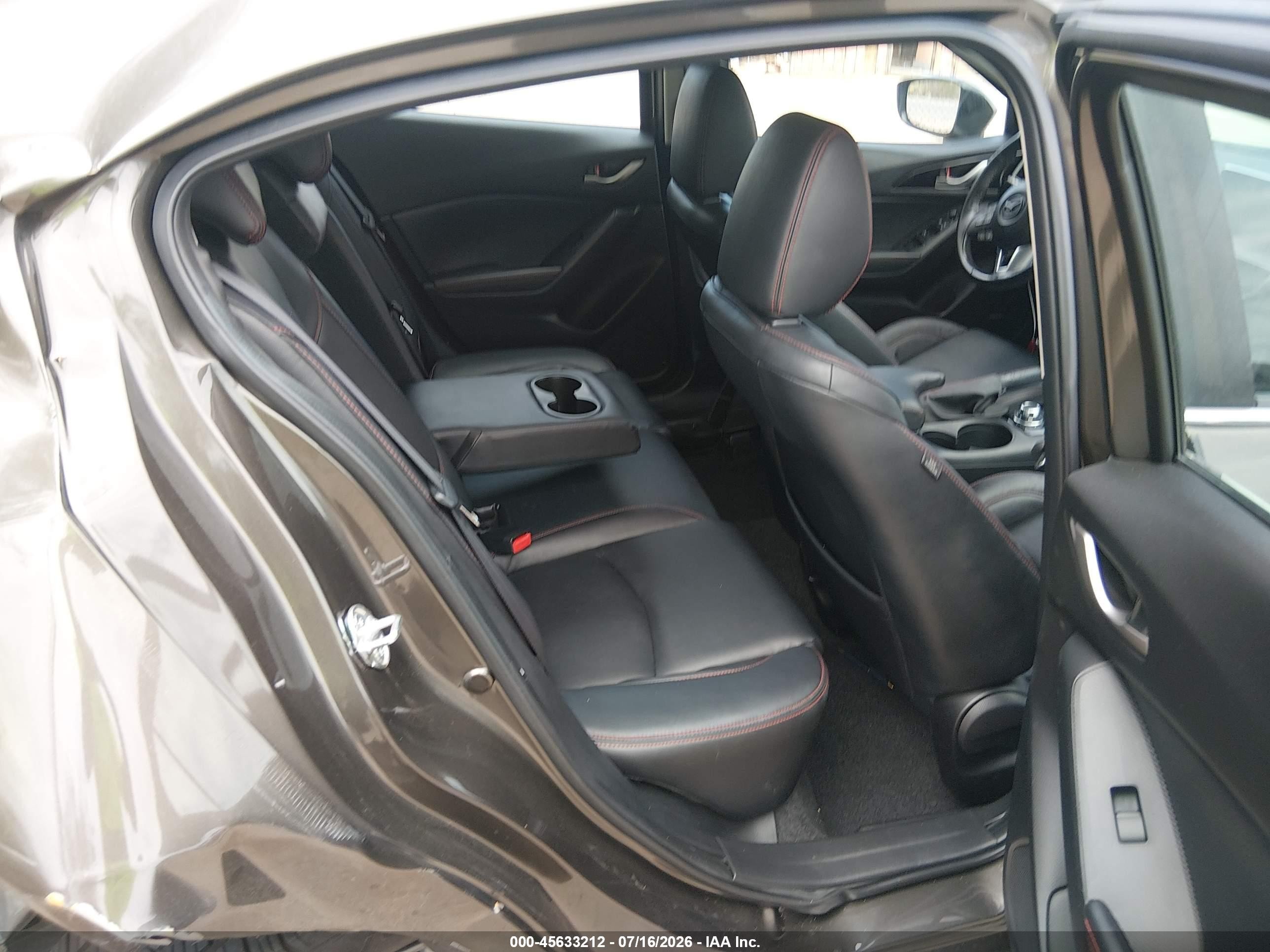 2015 Mazda Mazda3 I Grand Touring Gray vin: JM1BM1M71F1274529