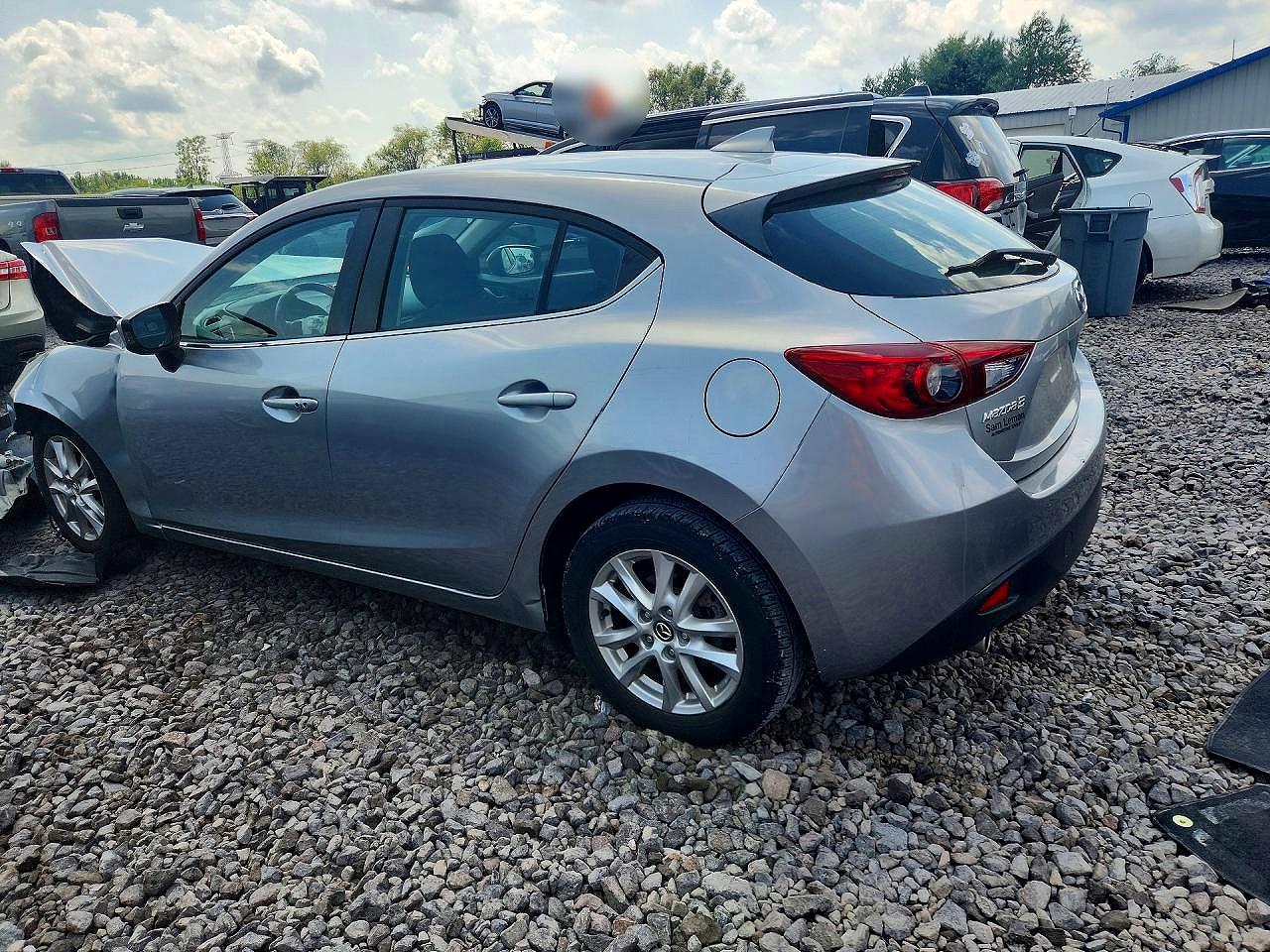 2016 Mazda 3 Touring Серебряный vin: JM1BM1M71G1326453