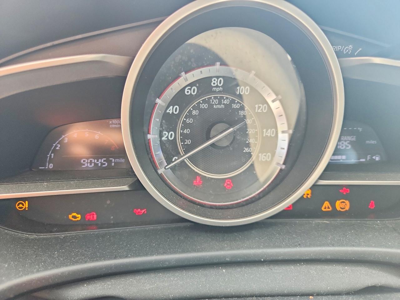 2016 Mazda 3 Touring Серебряный vin: JM1BM1M71G1326453