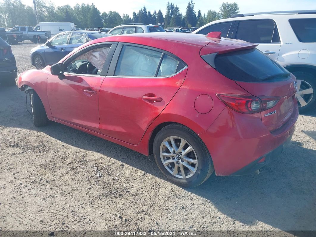 2014 Mazda Mazda3 I Grand Touring Red vin: JM1BM1M72E1148095