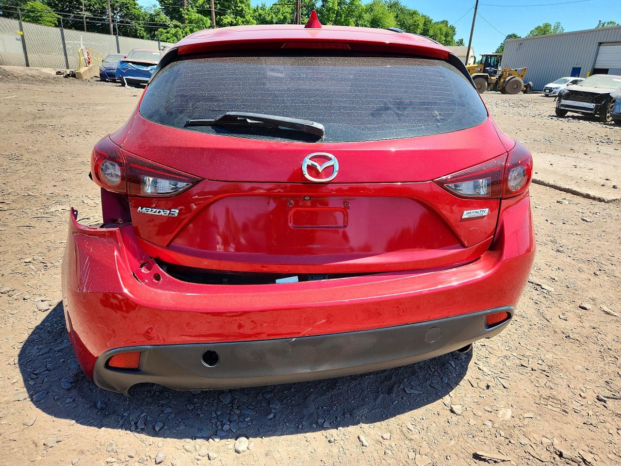 2014 Mazda 3 Grand Touring Red vin: JM1BM1M72E1211521