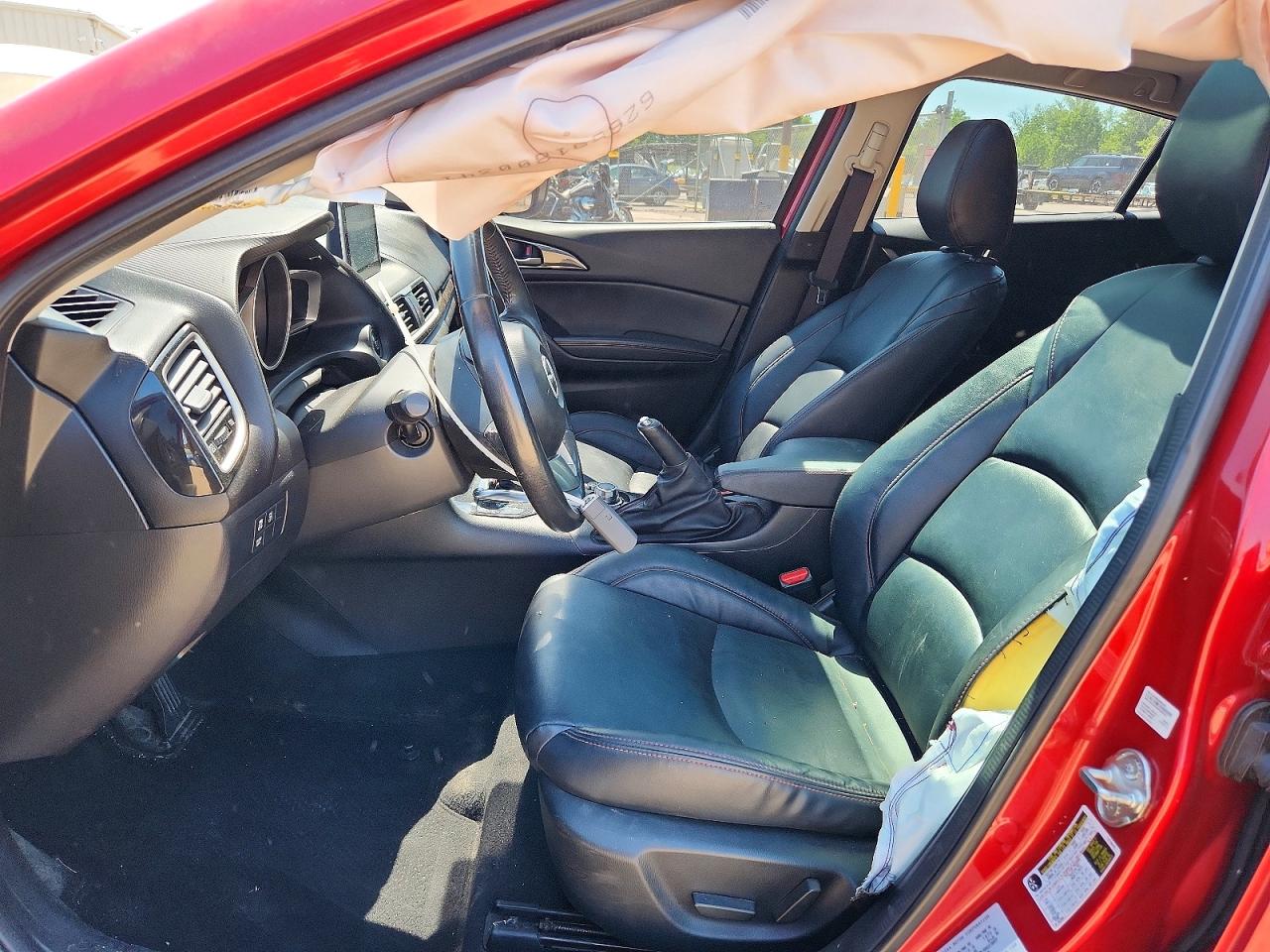 2014 Mazda 3 Grand Touring Red vin: JM1BM1M72E1211521