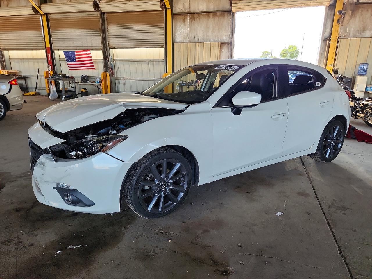 2014 Mazda 3 Grand Touring Белый vin: JM1BM1M72E1216847
