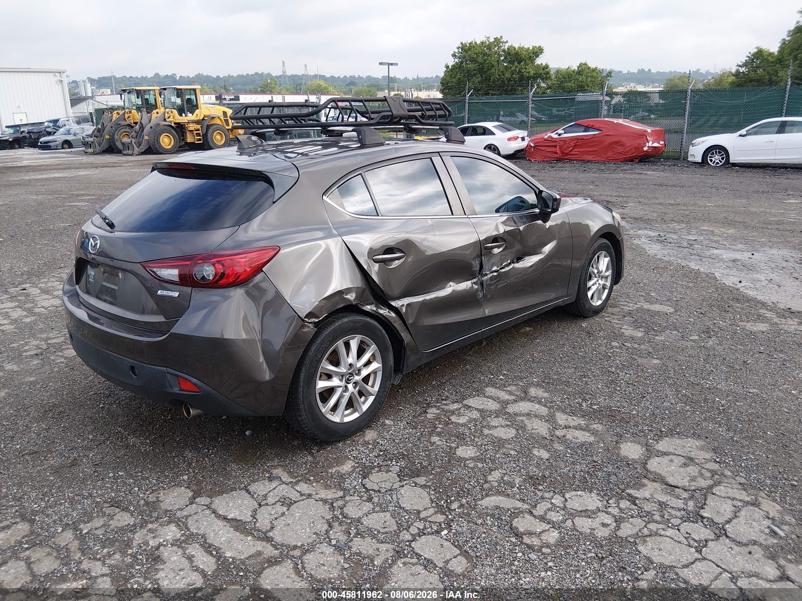 2014 Mazda Mazda3 I Grand Touring Коричневый vin: JM1BM1M73E1183857