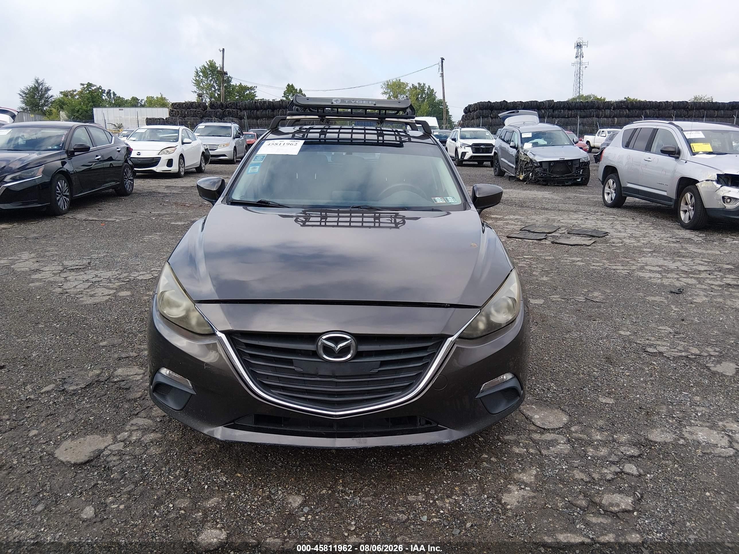 2014 Mazda Mazda3 I Grand Touring Коричневый vin: JM1BM1M73E1183857