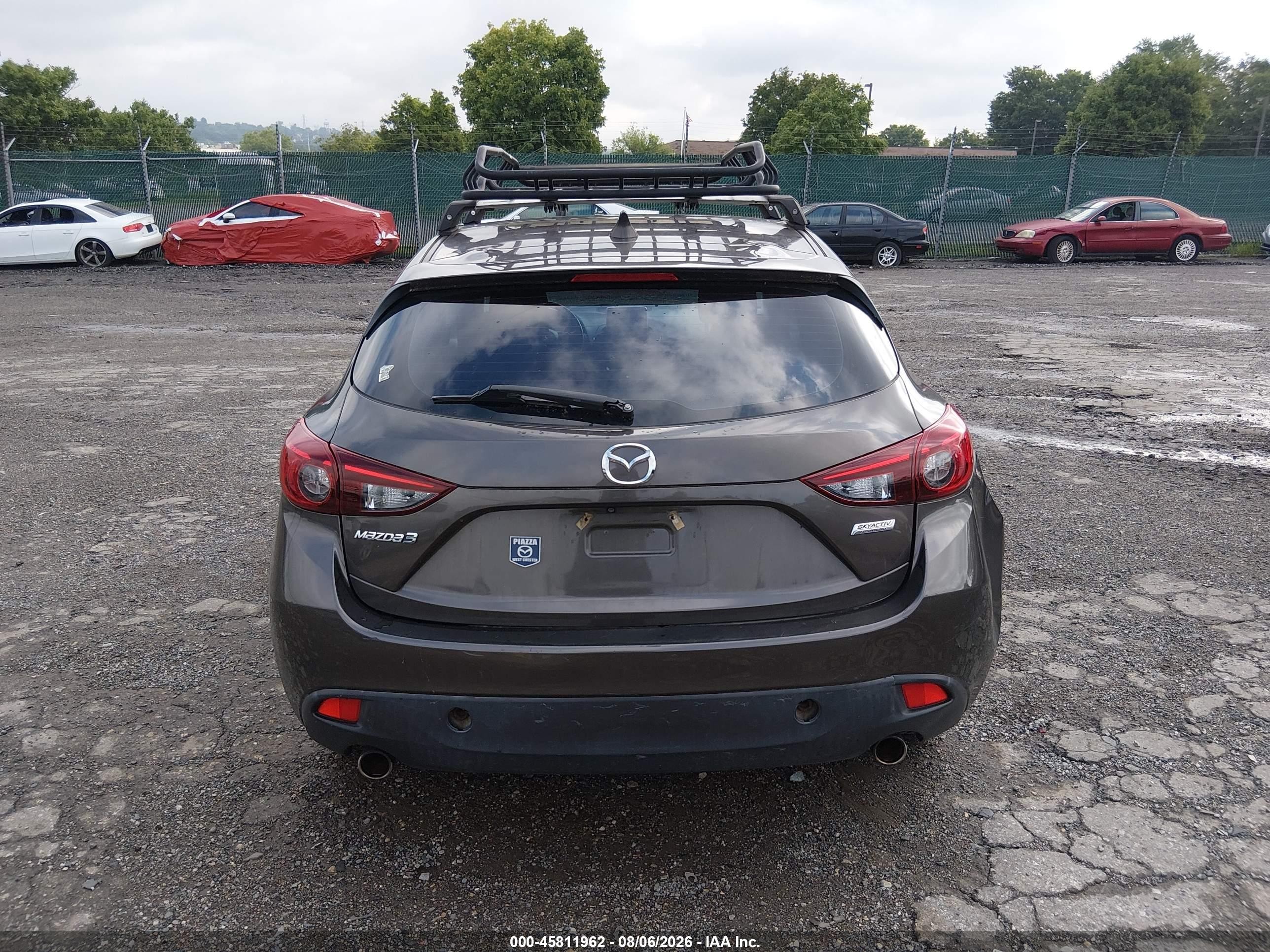 2014 Mazda Mazda3 I Grand Touring Коричневый vin: JM1BM1M73E1183857