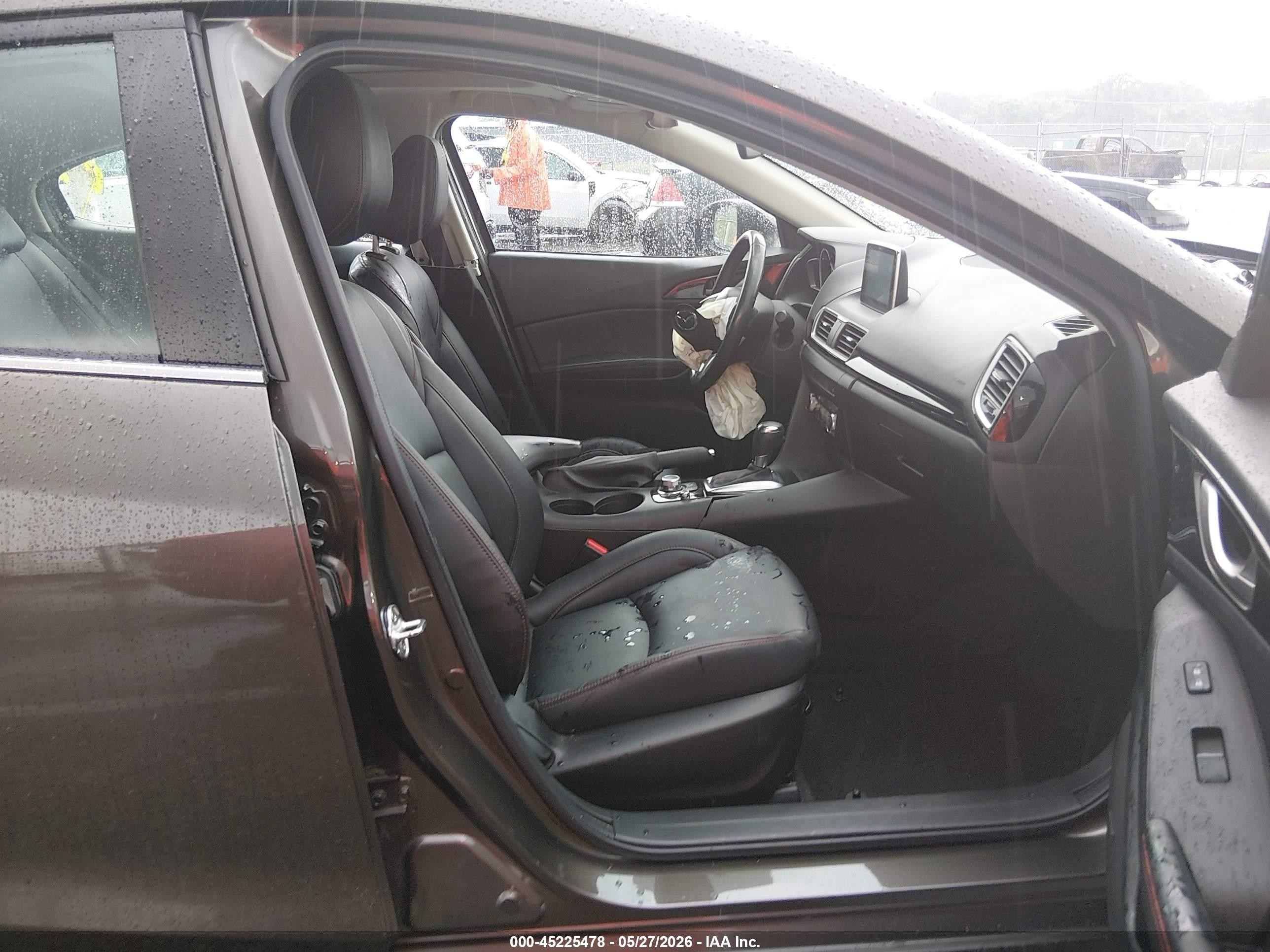 2015 Mazda Mazda3 I Grand Touring Gray vin: JM1BM1M73F1239233