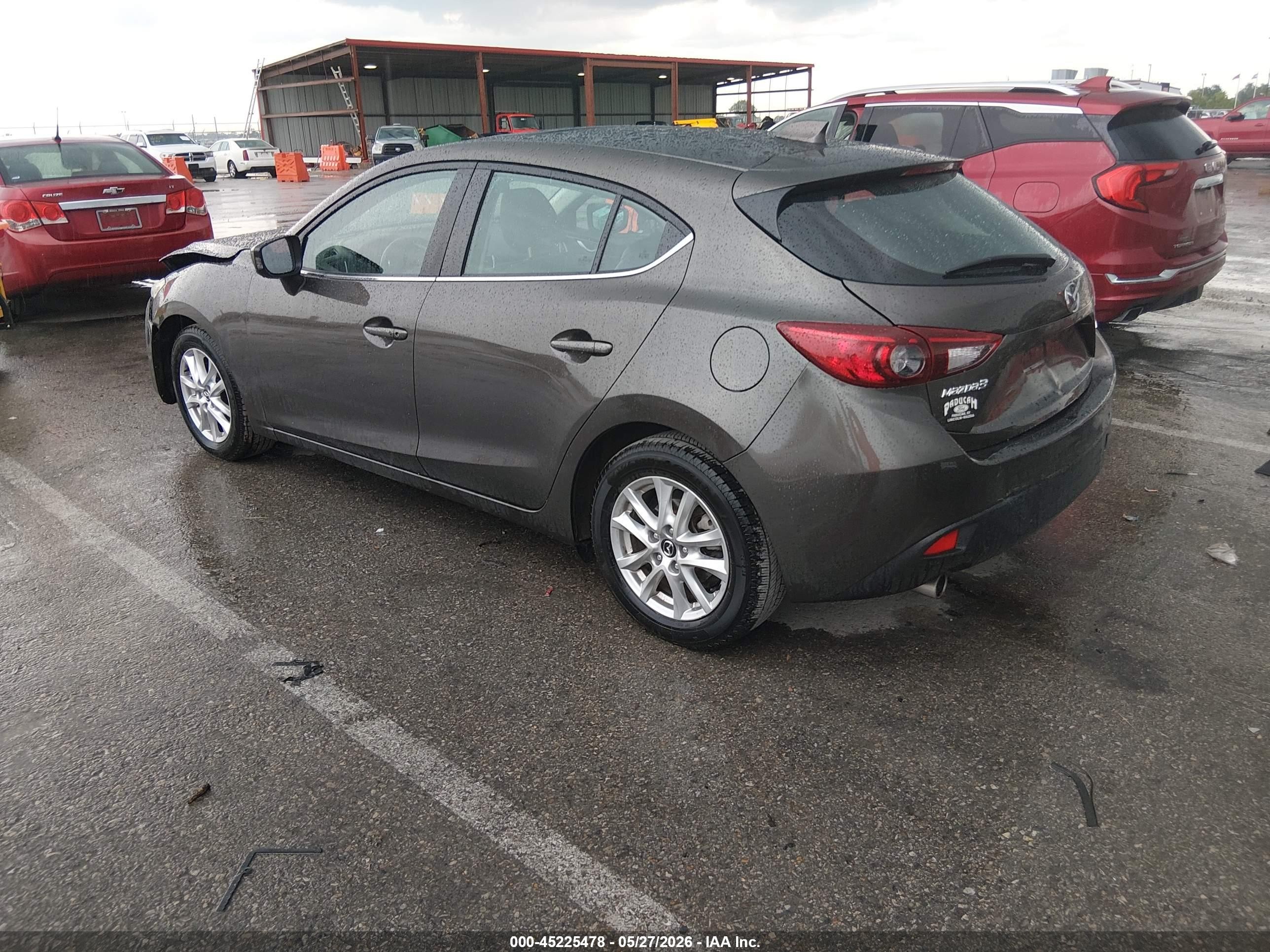 2015 Mazda Mazda3 I Grand Touring Gray vin: JM1BM1M73F1239233