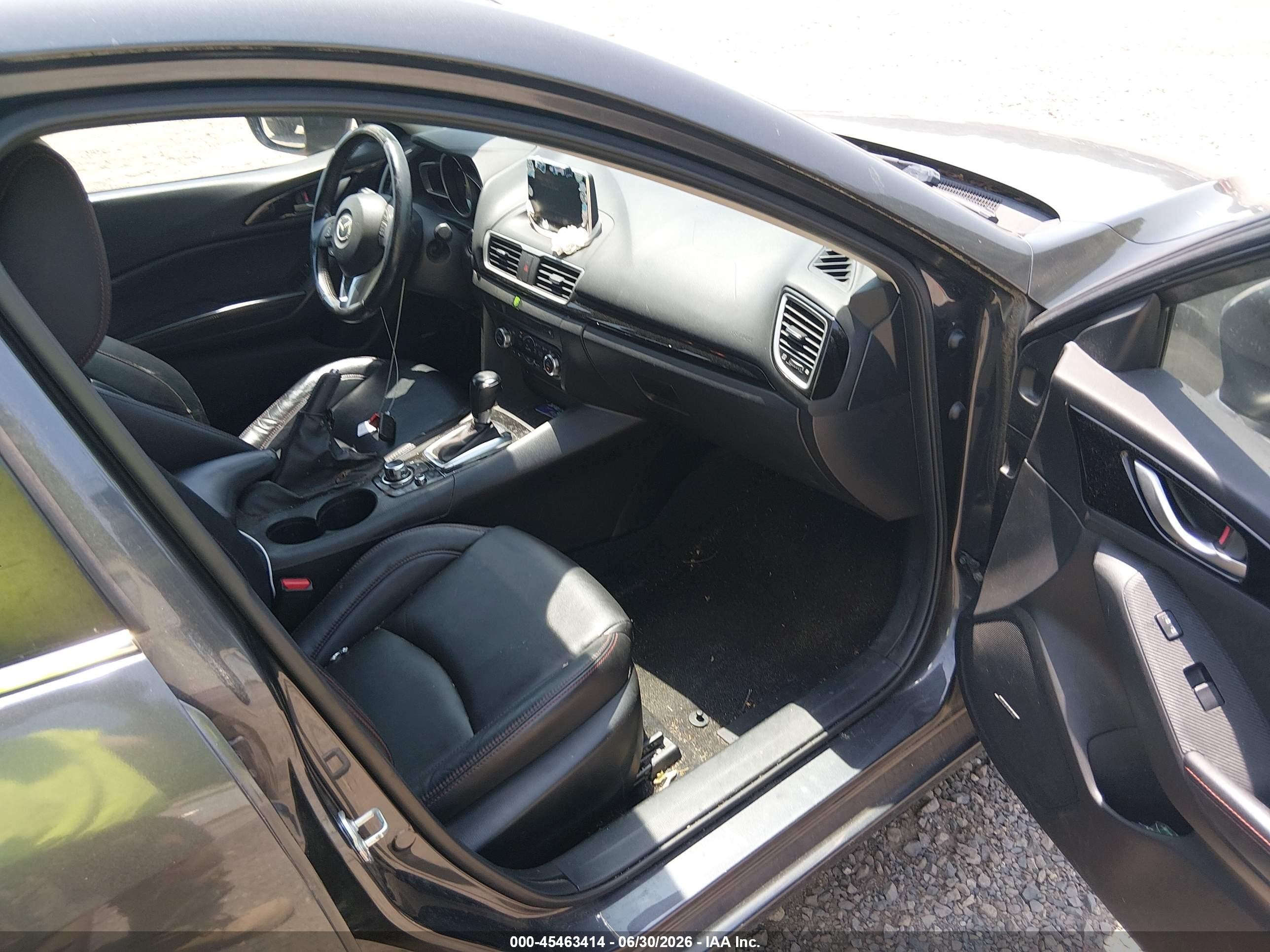 2015 Mazda Mazda3 I Grand Touring Gray vin: JM1BM1M74F1253027