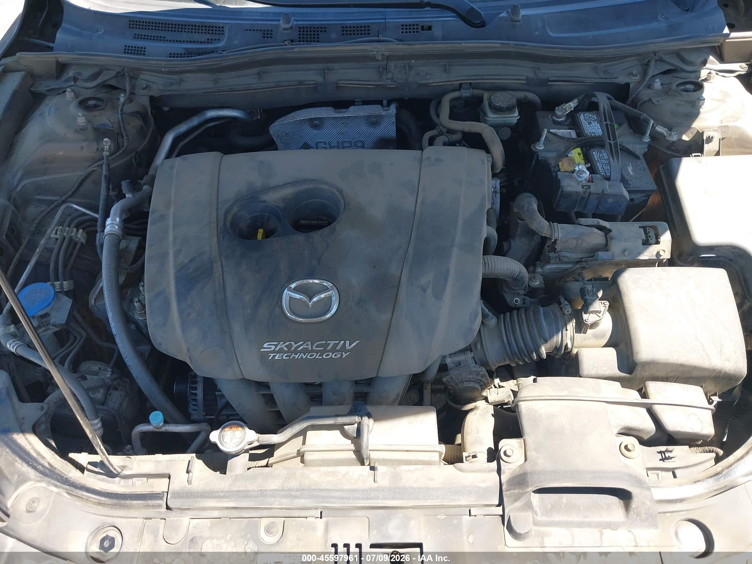 2014 Mazda Mazda3 I Grand Touring Gray vin: JM1BM1M76E1102396