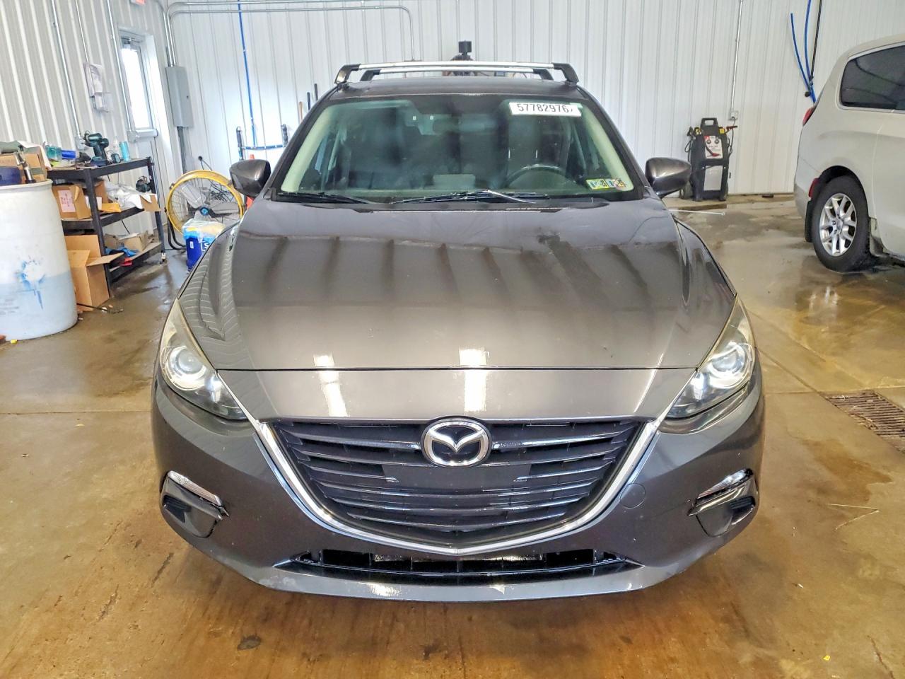 2014 Mazda 3 Grand Touring Серый vin: JM1BM1M76E1192231