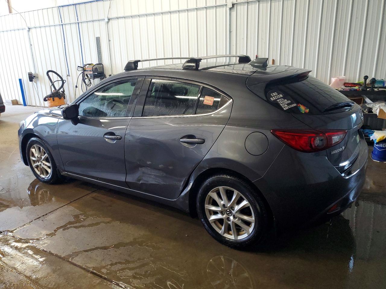 2014 Mazda 3 Grand Touring Серый vin: JM1BM1M76E1192231
