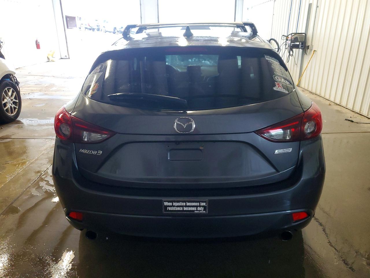 2014 Mazda 3 Grand Touring Серый vin: JM1BM1M76E1192231