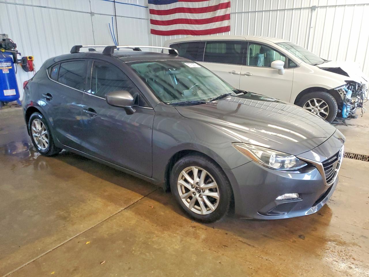 2014 Mazda 3 Grand Touring Серый vin: JM1BM1M76E1192231