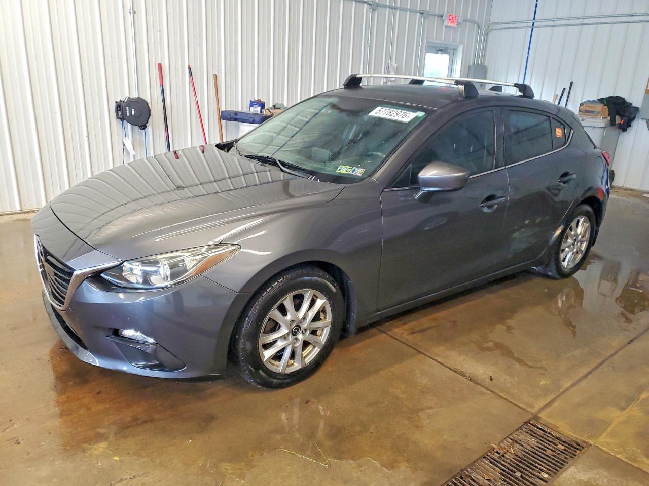 2014 Mazda 3 Grand Touring Серый vin: JM1BM1M76E1192231