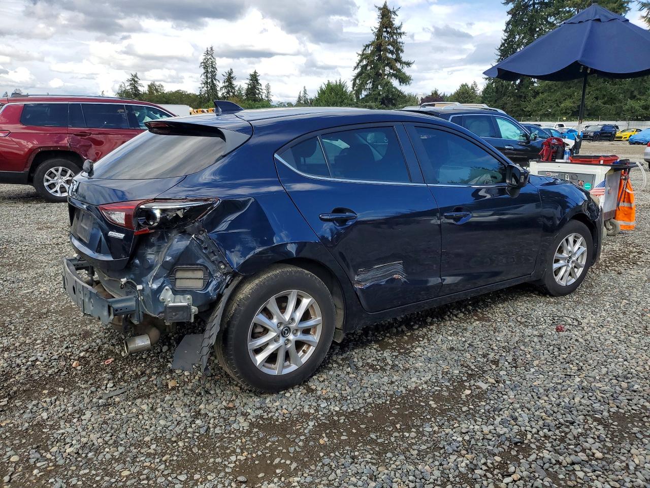 2014 Mazda 3 Grand Touring Blue vin: JM1BM1M76E1200375