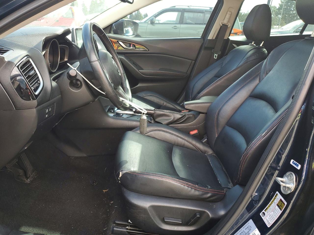 2014 Mazda 3 Grand Touring Blue vin: JM1BM1M76E1200375