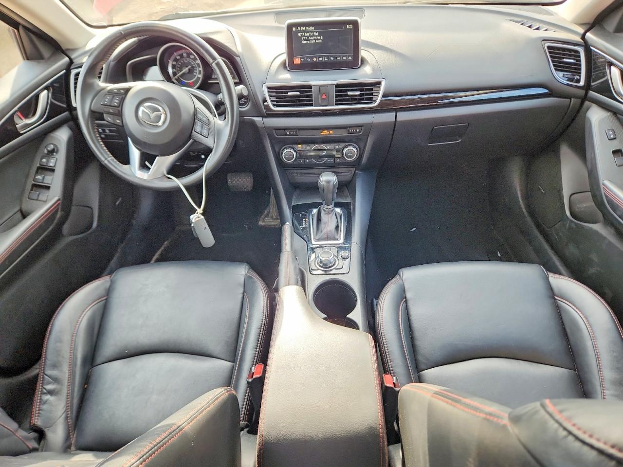 2014 Mazda 3 Grand Touring Red vin: JM1BM1M76E1214860