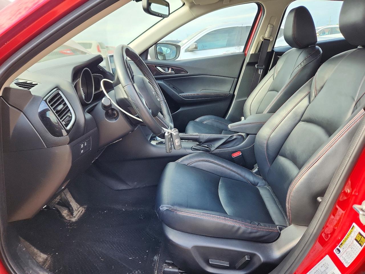 2014 Mazda 3 Grand Touring Red vin: JM1BM1M76E1214860