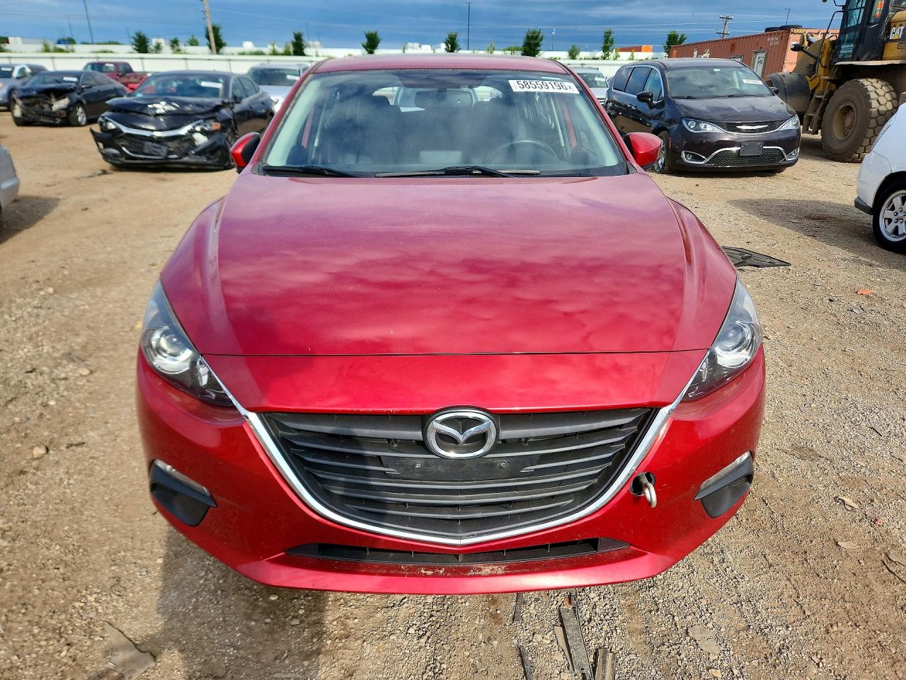 2014 Mazda 3 Grand Touring Red vin: JM1BM1M76E1214860