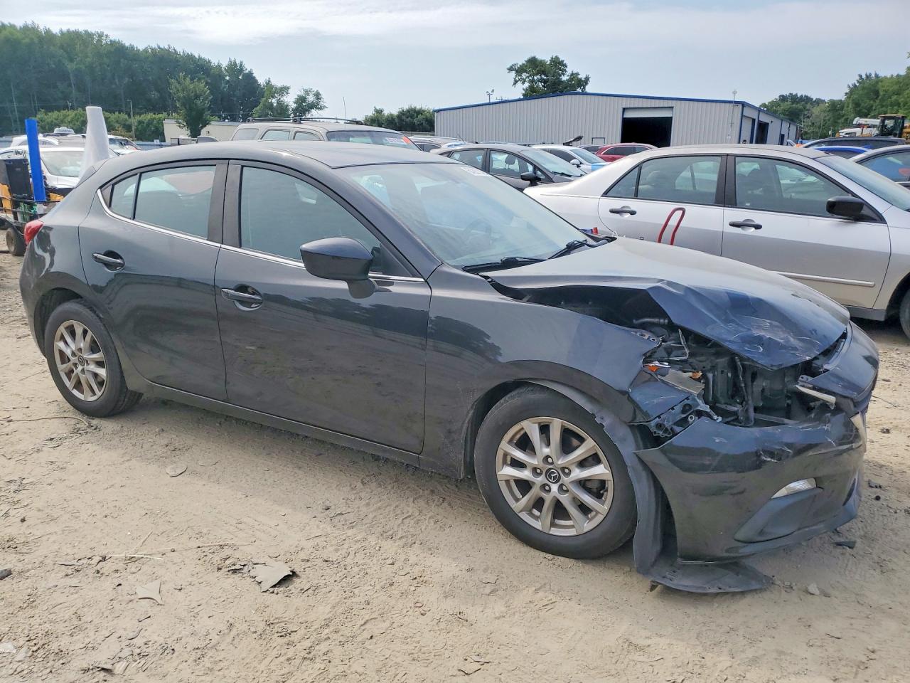 2014 Mazda 3 Grand Touring Угольный vin: JM1BM1M77E1183991