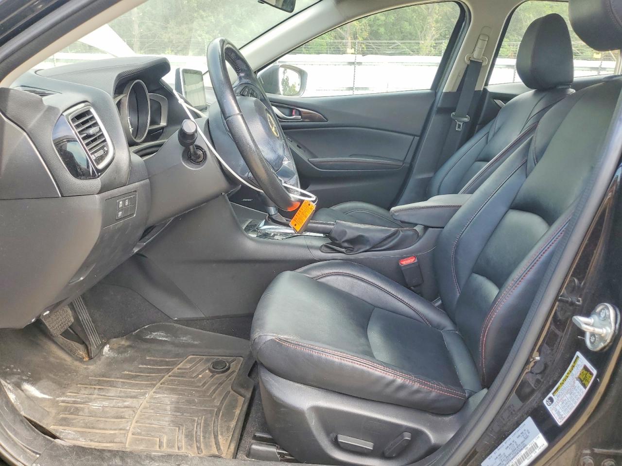 2014 Mazda 3 Grand Touring Угольный vin: JM1BM1M77E1183991