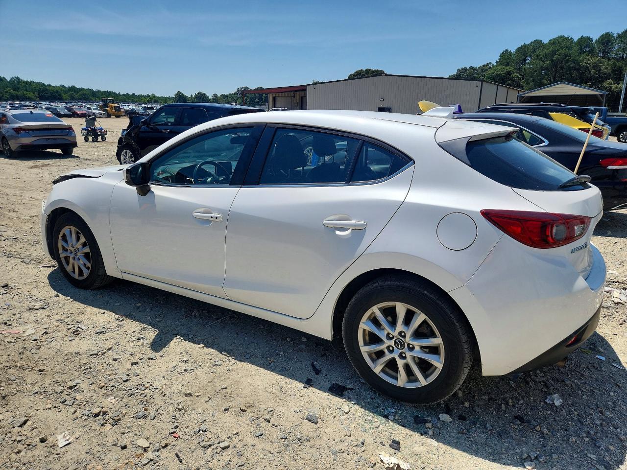 2014 Mazda 3 Grand Touring White vin: JM1BM1M79E1149986