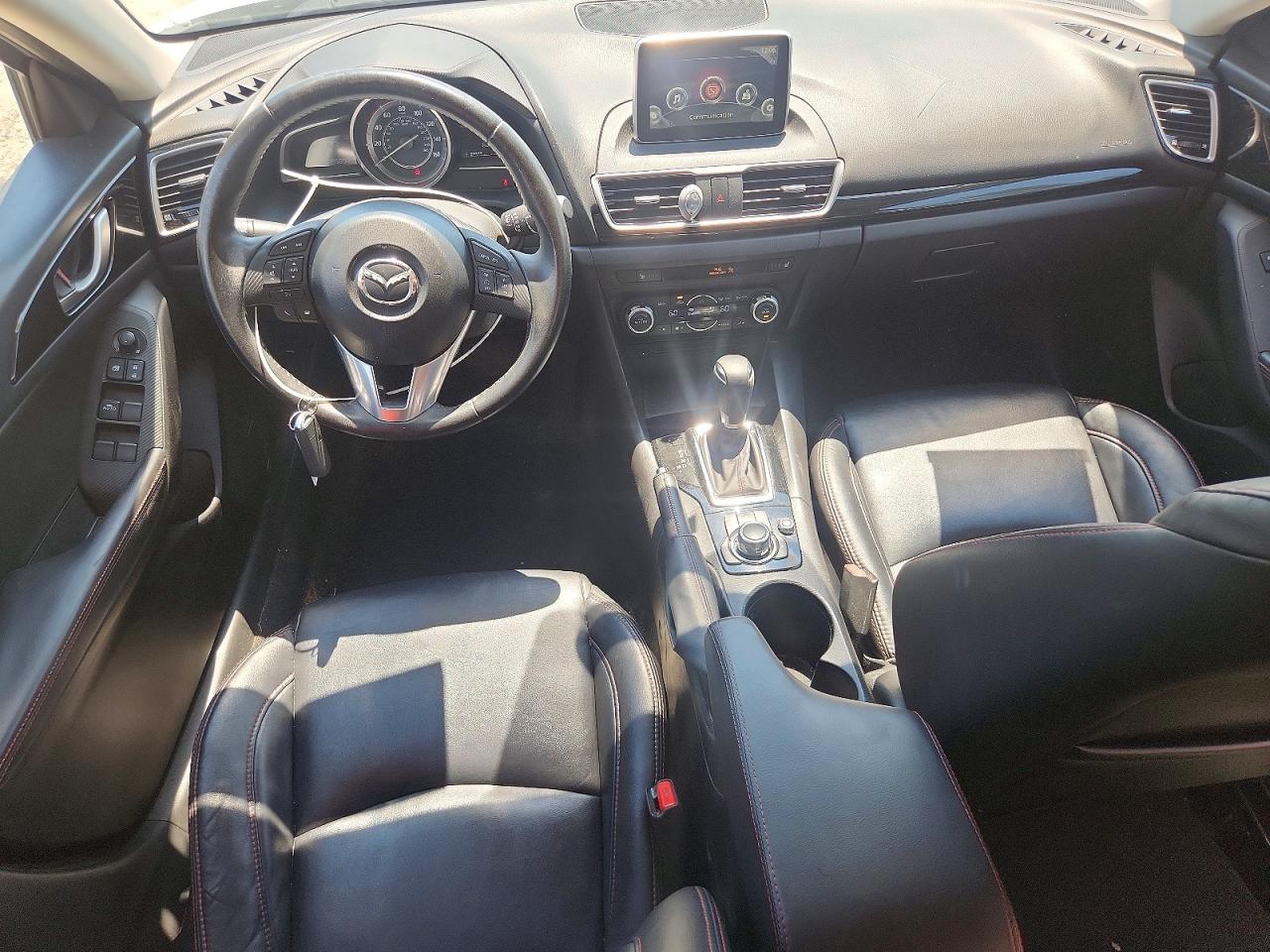 2014 Mazda 3 Grand Touring White vin: JM1BM1M79E1149986