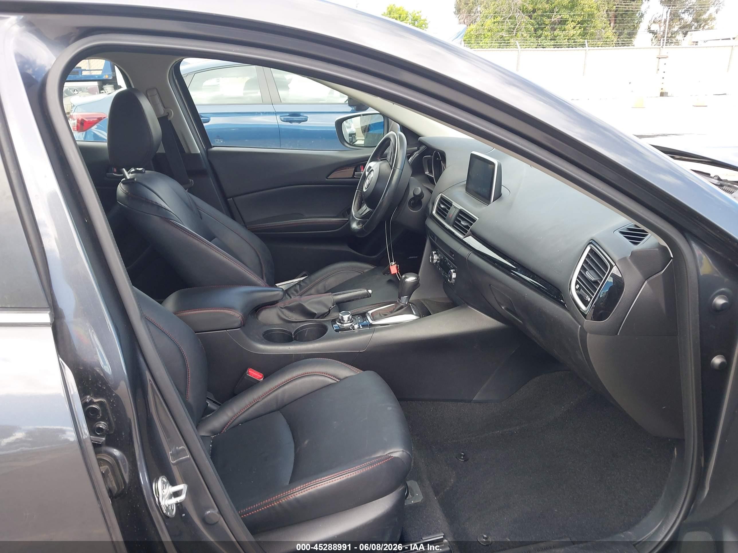 2014 Mazda Mazda3 I Grand Touring Gray vin: JM1BM1M79E1159952