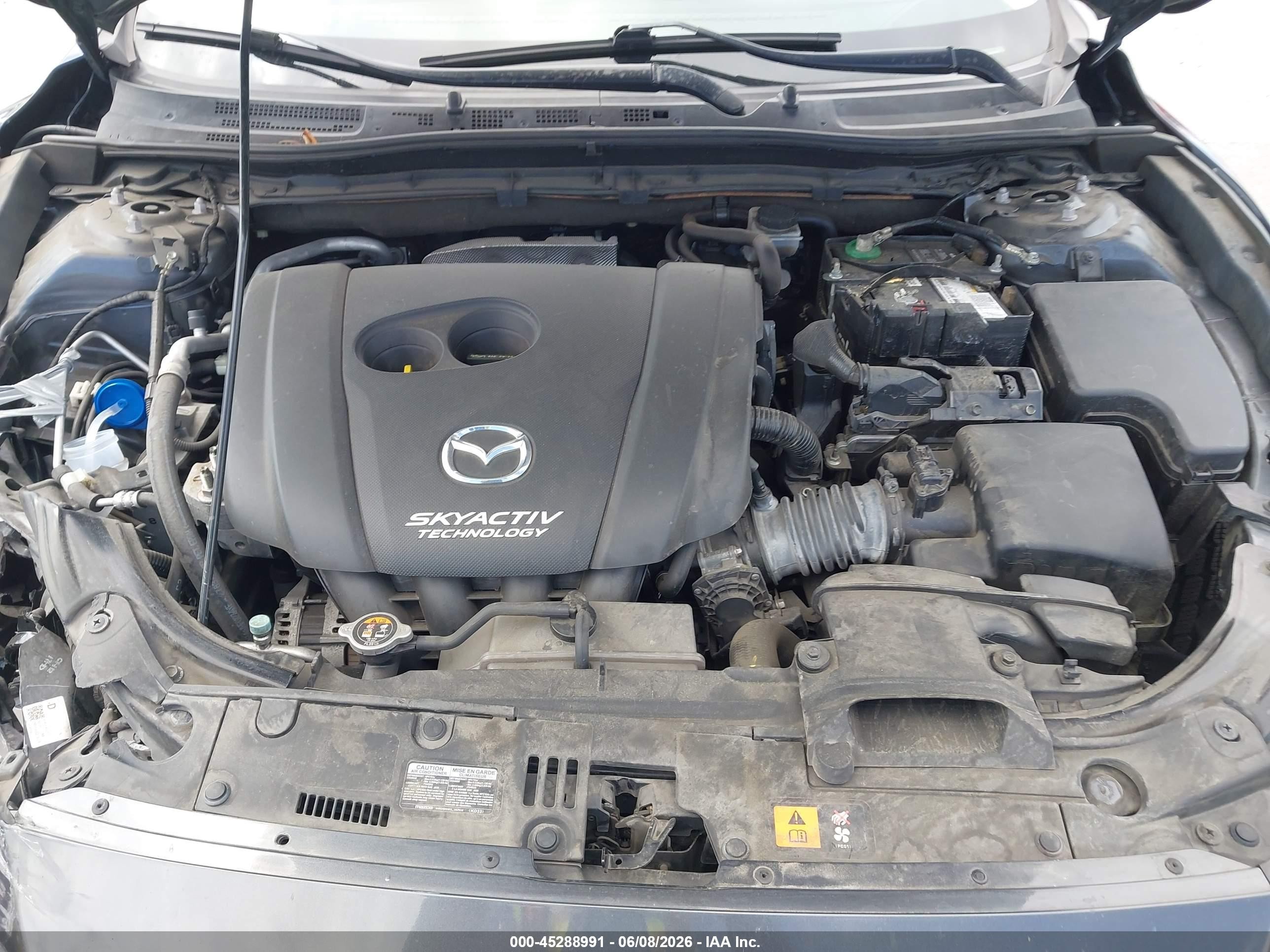 2014 Mazda Mazda3 I Grand Touring Gray vin: JM1BM1M79E1159952