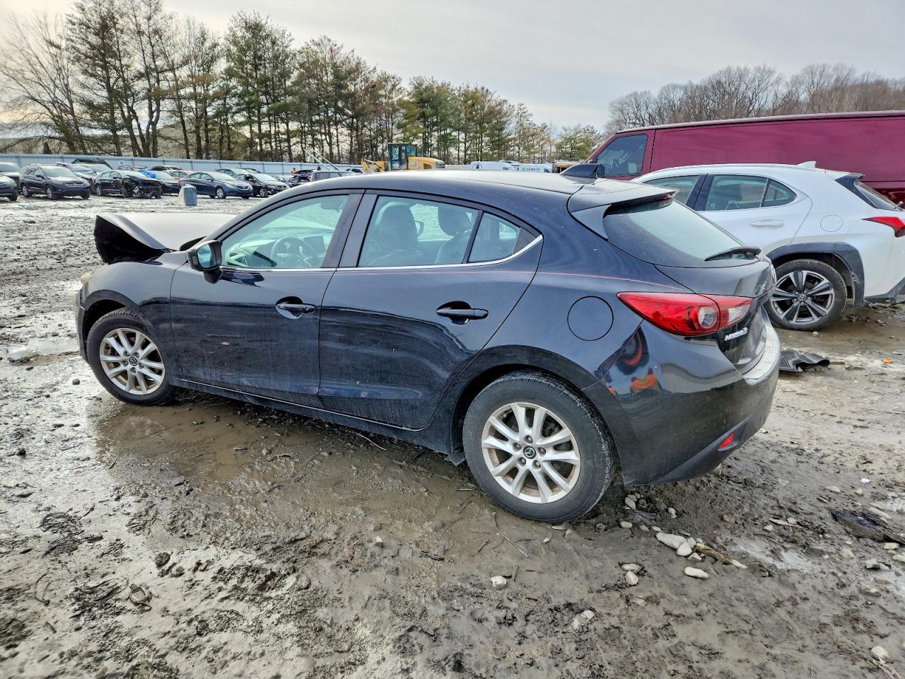 2014 Mazda 3 Grand Touring Black vin: JM1BM1M79E1213895