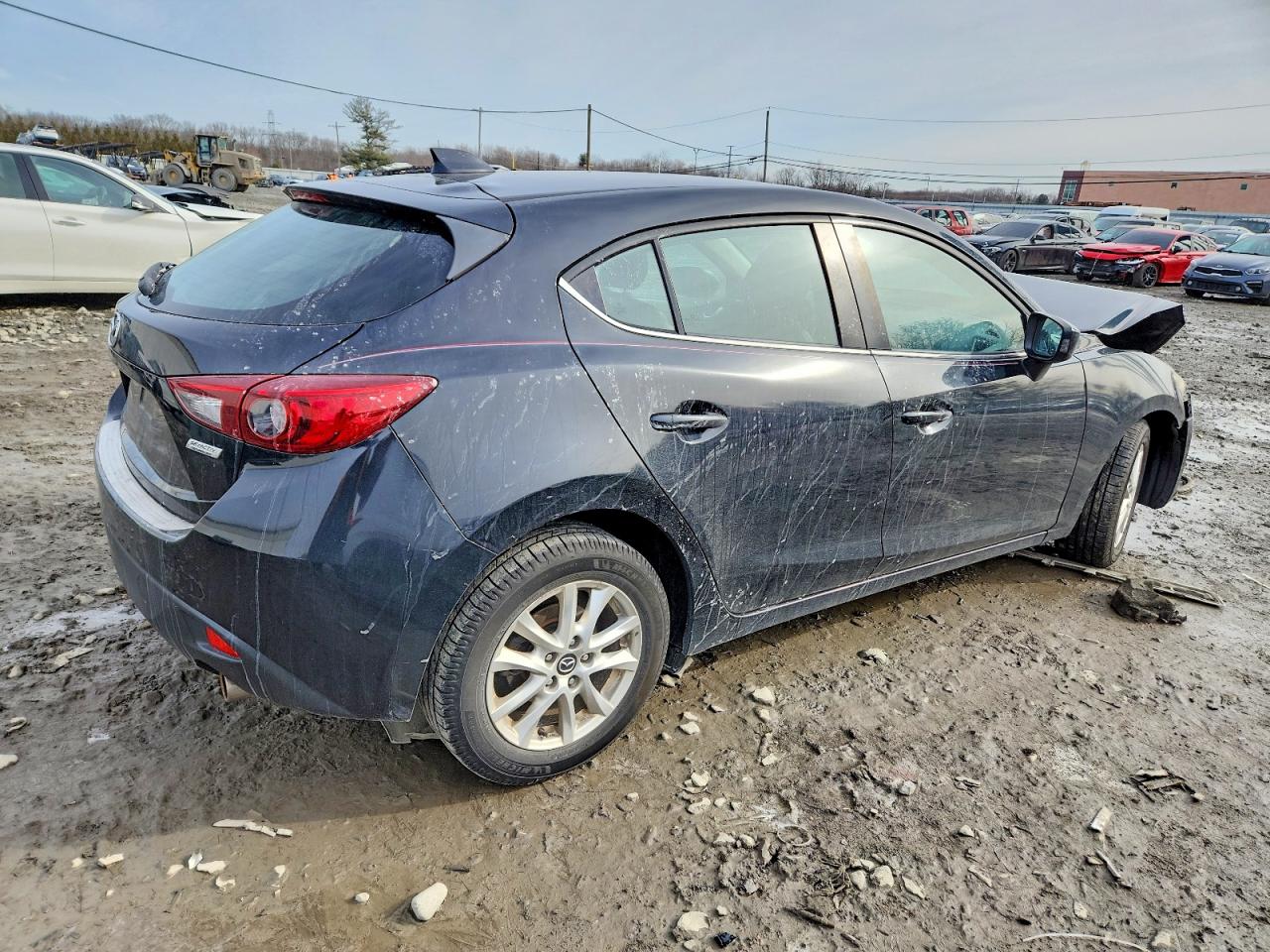 2014 Mazda 3 Grand Touring Black vin: JM1BM1M79E1213895