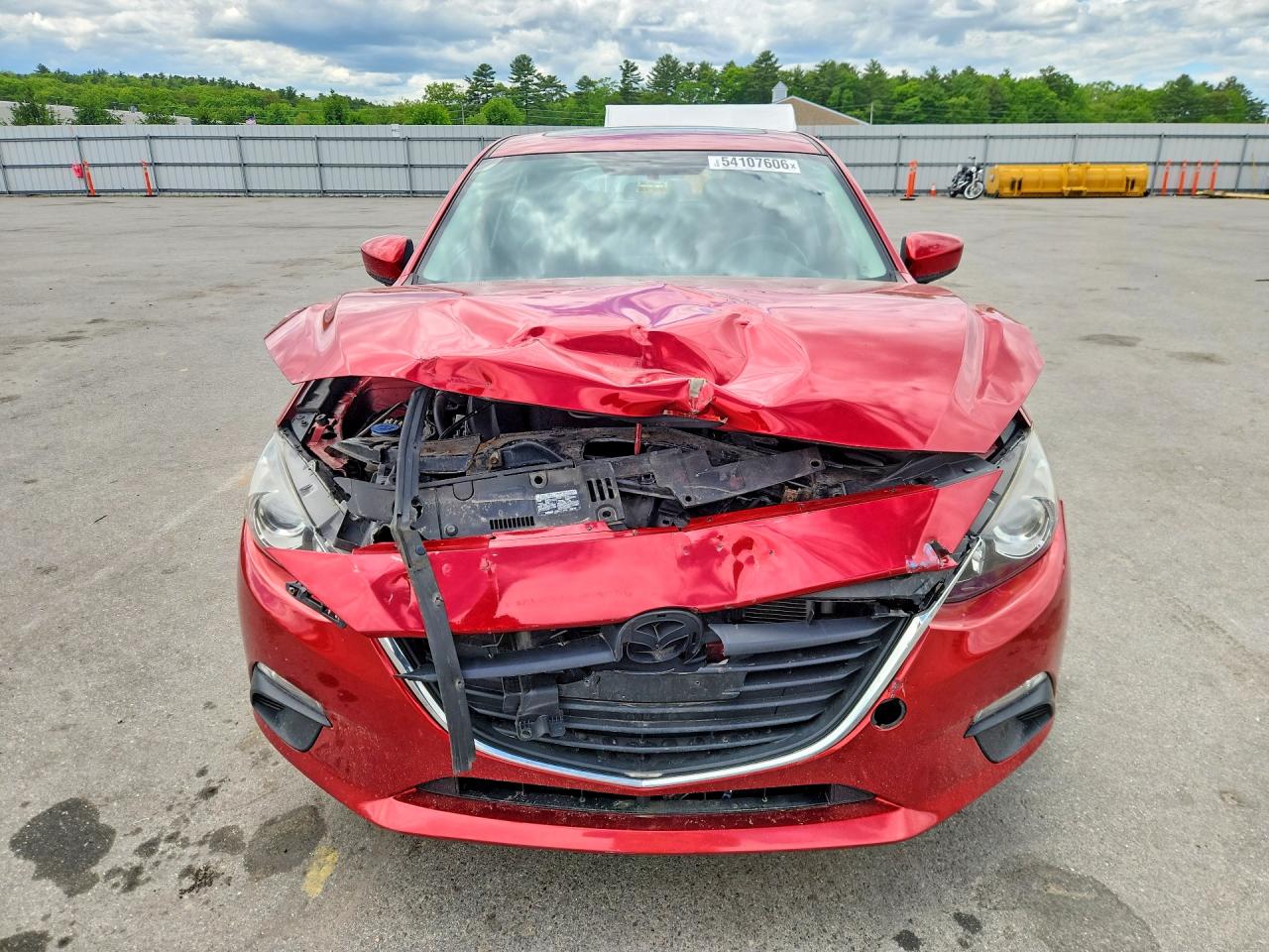 2014 Mazda 3 Red vin: JM1BM1M7XE1133442