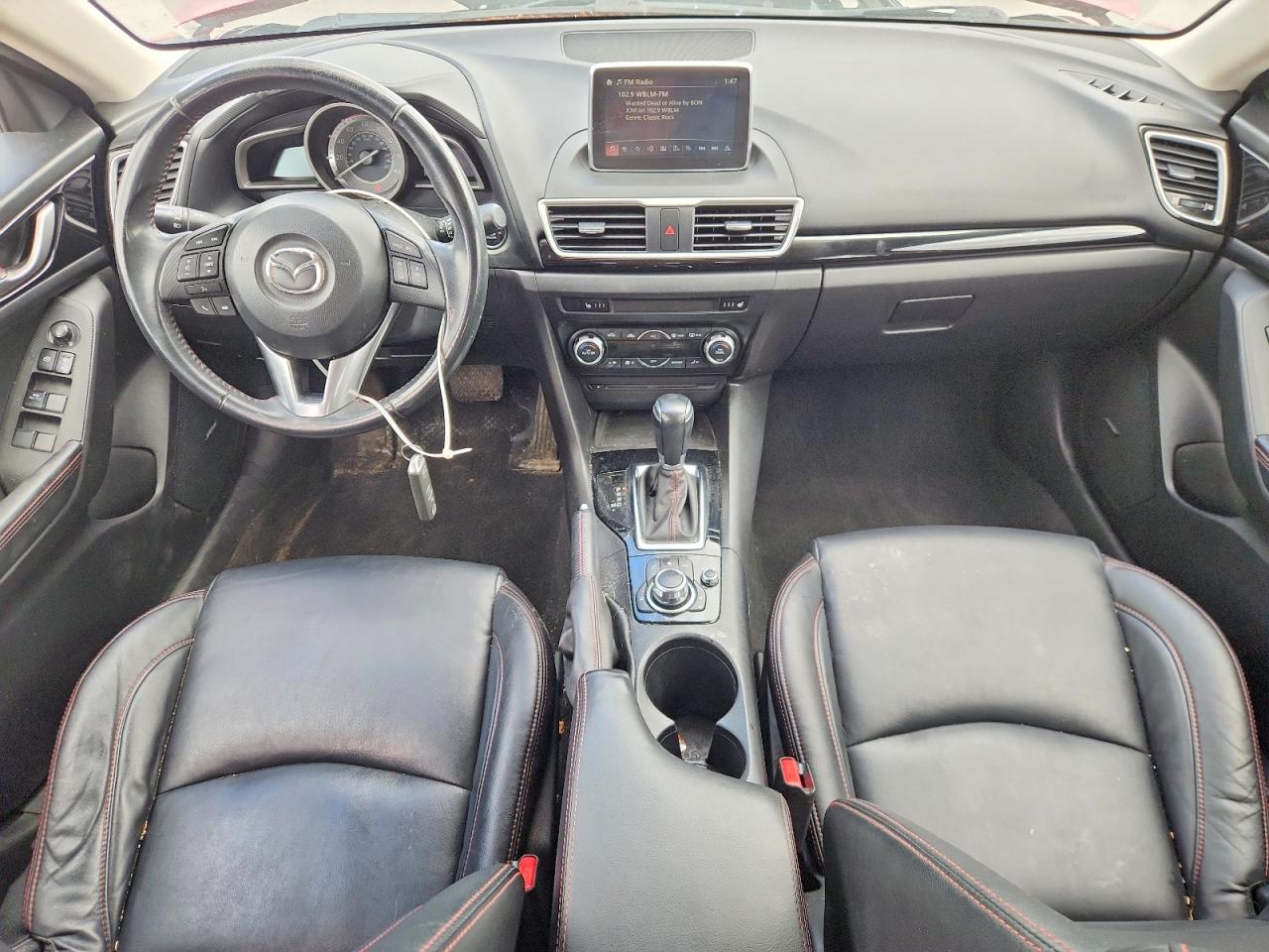 2014 Mazda 3 Red vin: JM1BM1M7XE1133442